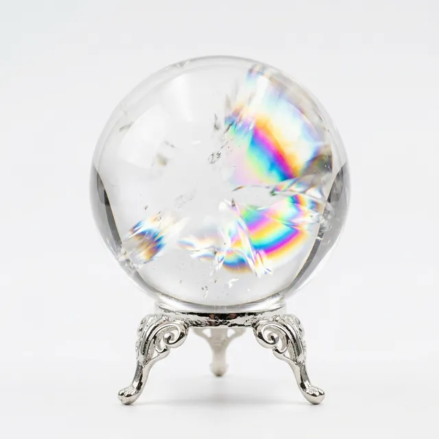 Clear Quartz Crystal Sphere