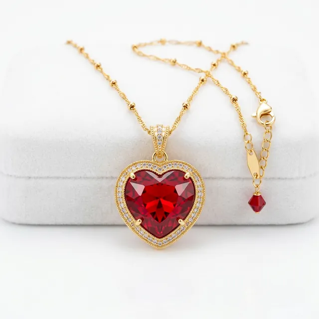 Fortune Red Crystal Necklace