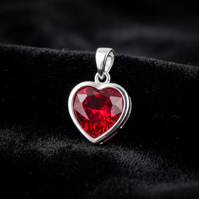 Fortune Red Heart Charm