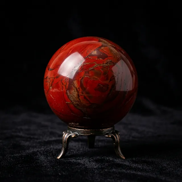 Fortune Red Jasper Sphere