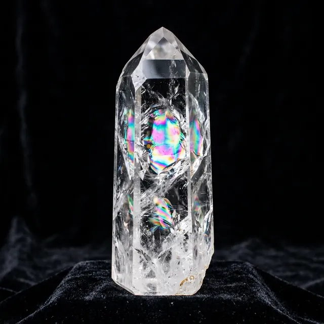 Fortune Clear Quartz Tower
